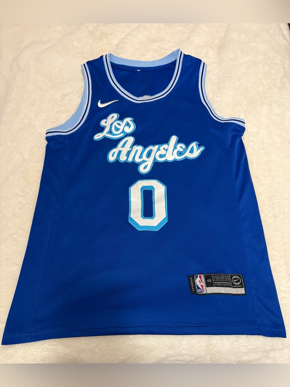 Nike NBA Los Angeles Lakers Westbrook Classic Edition Swingman Jersey